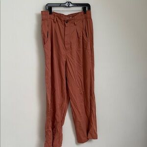 Madewell Women's Terracotta Wide Leg Pants